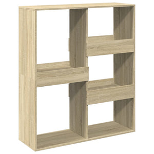 Sonoma Eiche Bücherregal Raumteiler 100x115 cm