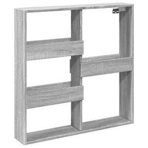 Wandschrank Grau Sonoma 80x80 cm