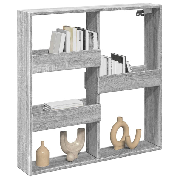 Wandschrank Grau Sonoma 80x80 cm