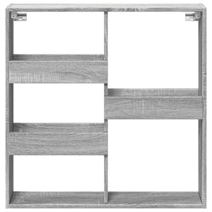Wandschrank Grau Sonoma 80x80 cm