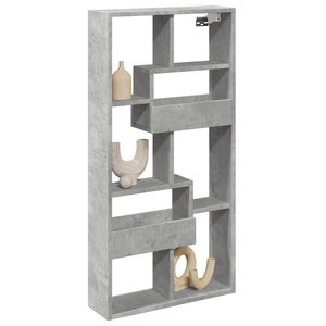 Wandschrank Betongrau 50x15x100 cm