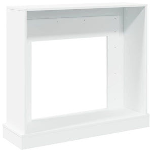 Weiße Kaminumrandung 100 cm