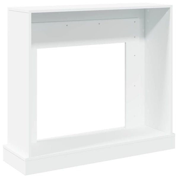 Weiße Kaminumrandung 100 cm