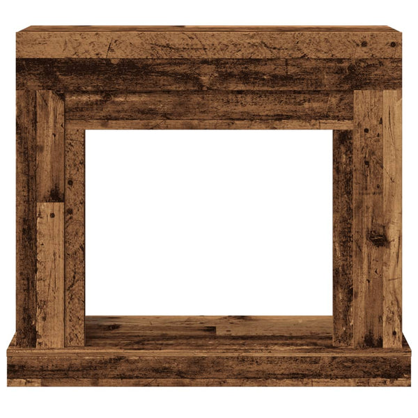 Kaminumrandung Altholz-Optik 100 cm