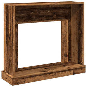 Kaminumrandung Altholz-Optik 100 cm
