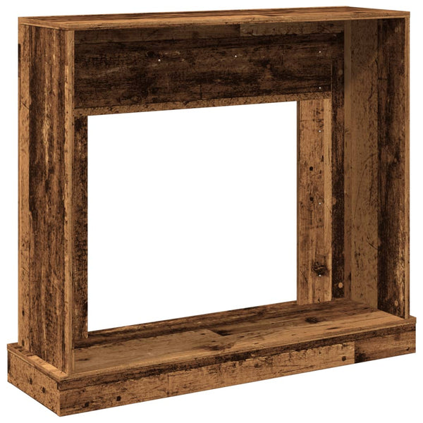 Kaminumrandung Altholz-Optik 100 cm