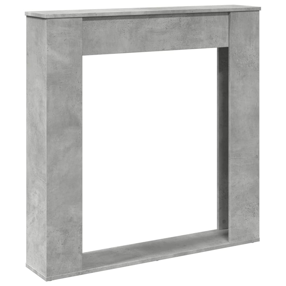 Kaminumrandung Betongrau 100x100 cm