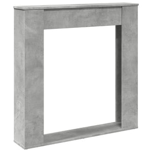 Kaminumrandung Betongrau 100x100 cm