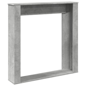Kaminumrandung Betongrau 100x100 cm