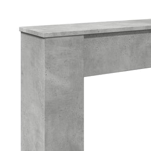 Kaminumrandung Betongrau 100x100 cm