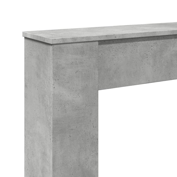 Kaminumrandung Betongrau 100x100 cm