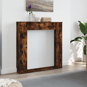 Kaminumrandung Räuchereiche 100 cm