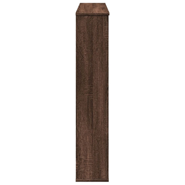 Kaminumrandung Braun Eichen-Optik 100 cm