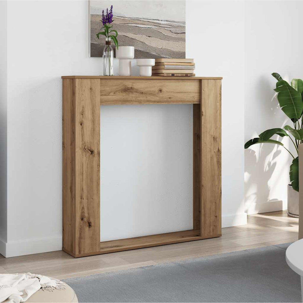Kaminumrandung Artisan Eiche 100x100 cm