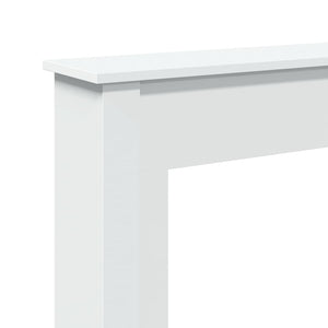 Weiße Kaminumrandung 75 cm