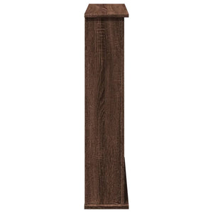 Kaminumrandung Braun Eichen-Optik 75 cm
