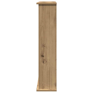 Kaminumrandung Artisan-Eiche für LED-Kamine