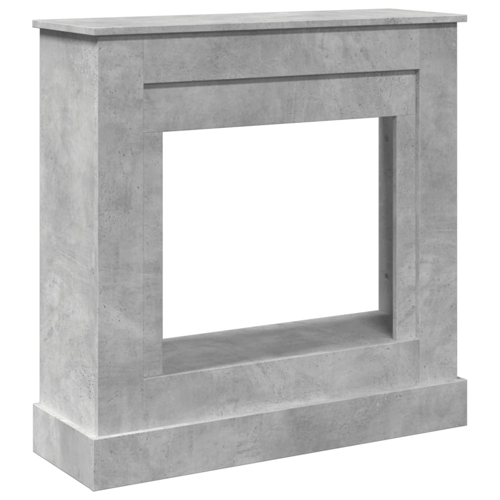 Kaminumrandung Betongrau 90x90 cm