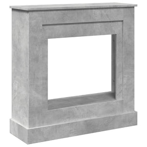 Kaminumrandung Betongrau 90x90 cm