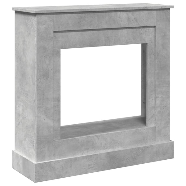 Kaminumrandung Betongrau 90x90 cm