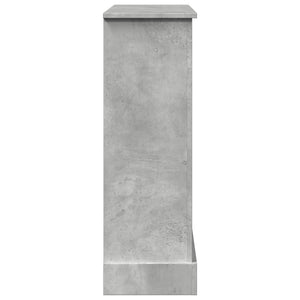 Kaminumrandung Betongrau 90x90 cm