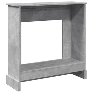 Kaminumrandung Betongrau 90x90 cm