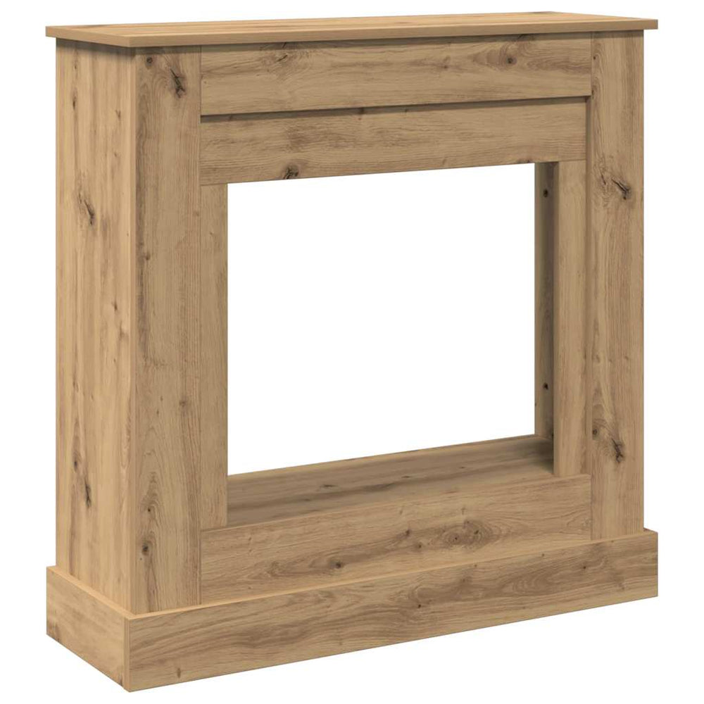Kaminumrandung Artisan Eiche 90x90 cm
