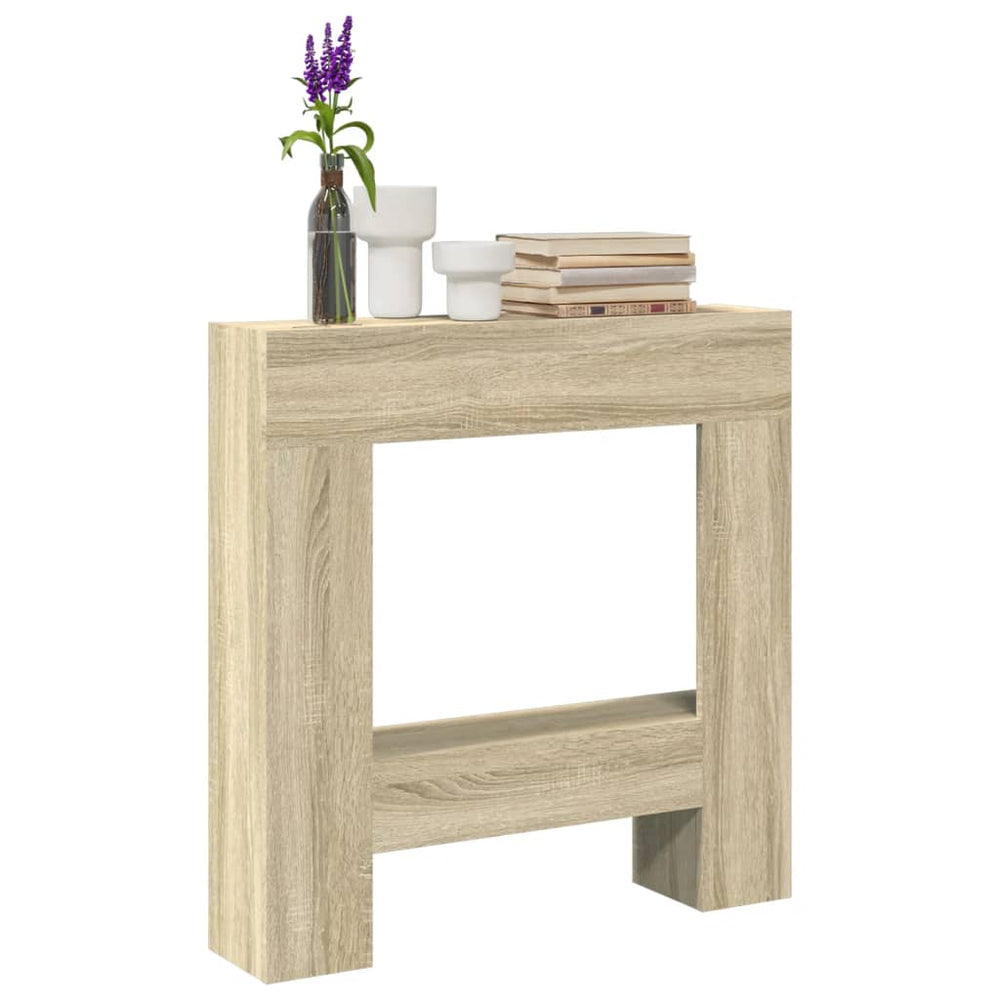 Kaminumrandung Sonoma-Eiche 81 cm