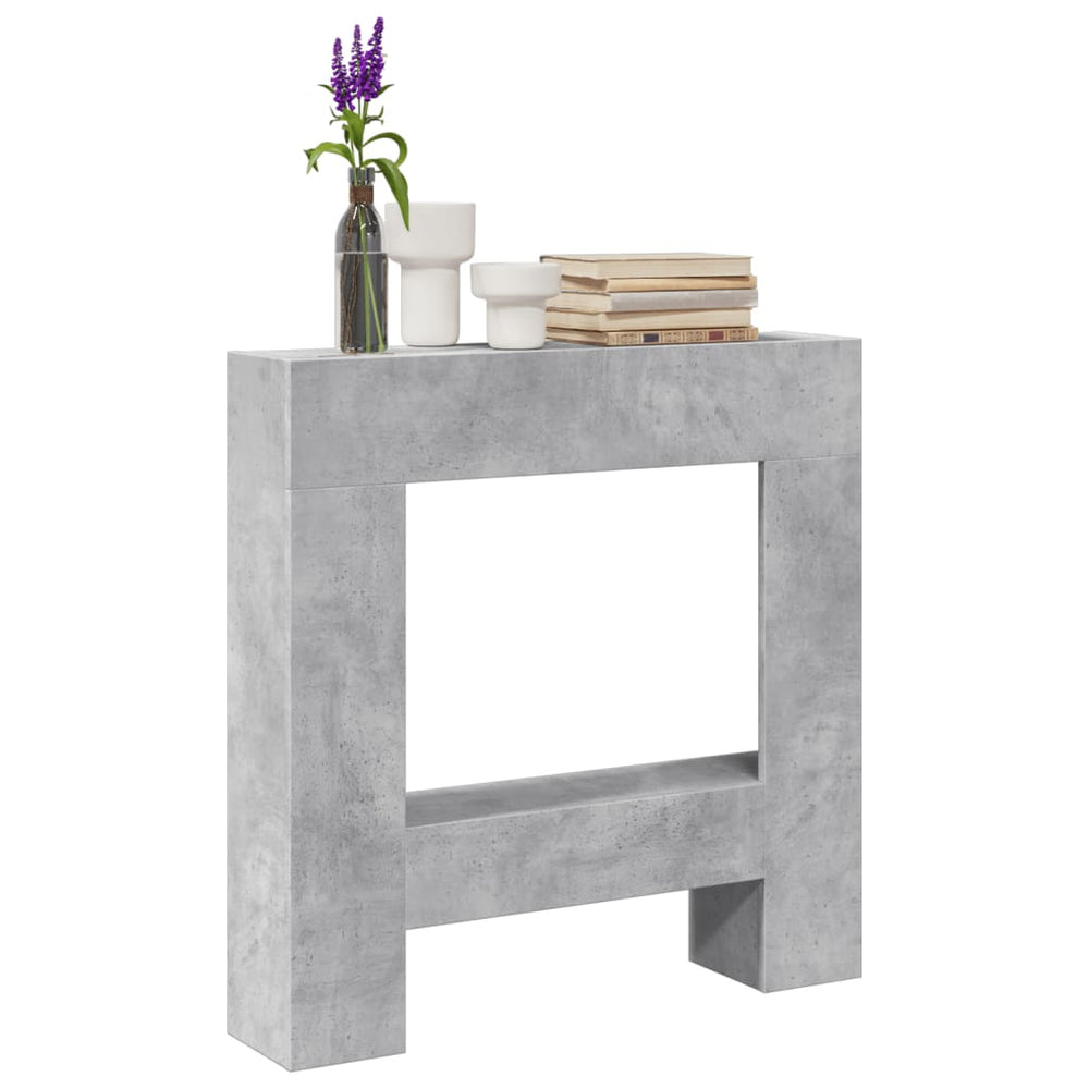 Kaminumrandung Betongrau 81 cm