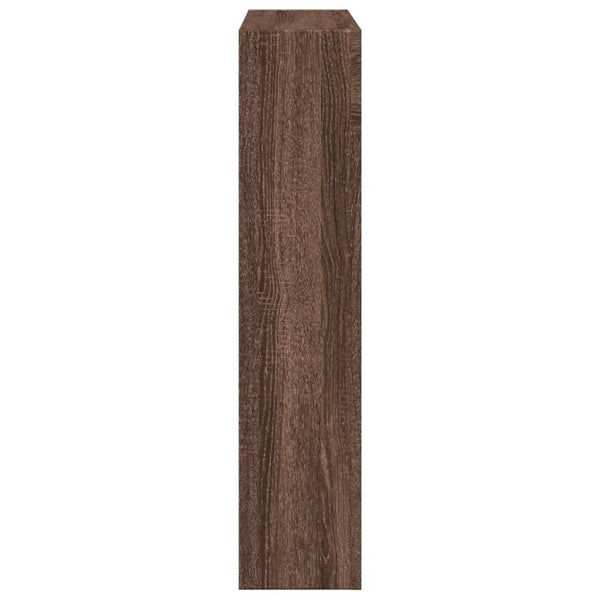 Kaminumrandung Braun Eiche Optik 81 cm
