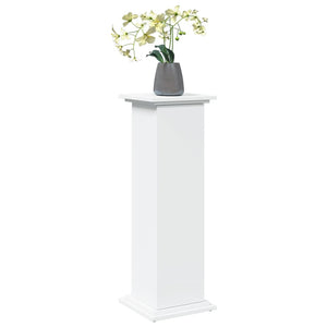 Blumenständer mit Stauraum, Weiß