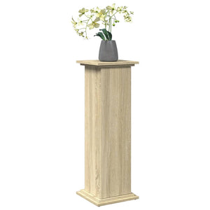 Blumenständer Sonoma-Eiche mit Stauraum