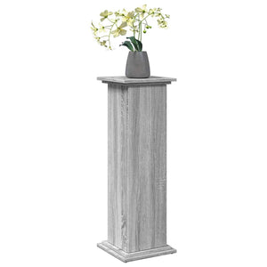 Blumenständer mit Stauraum Grau Sonoma