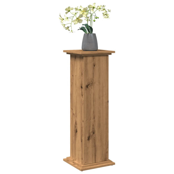 Blumenständer Artisan Eiche mit Stauraum