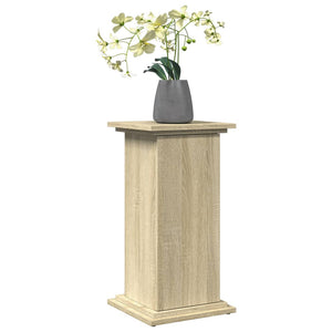 Blumenständer Sonoma-Eiche mit Stauraum