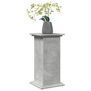 Blumenständer Betongrau mit Stauraum