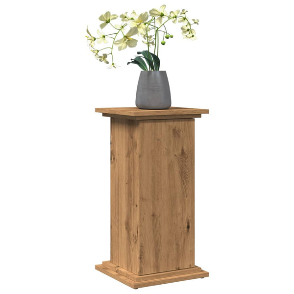 Blumenständer Artisan Eiche mit Stauraum