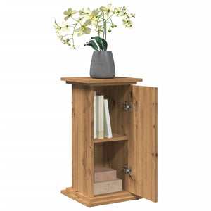 Blumenständer Artisan Eiche mit Stauraum