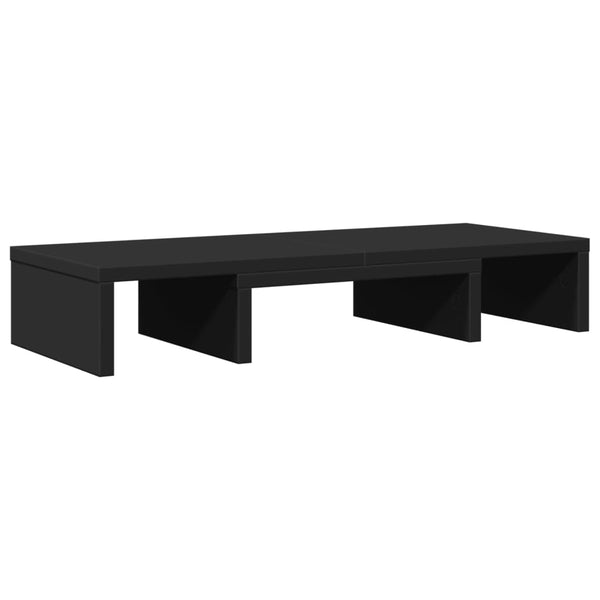 Verstellbarer Monitorständer Schwarz 60 cm