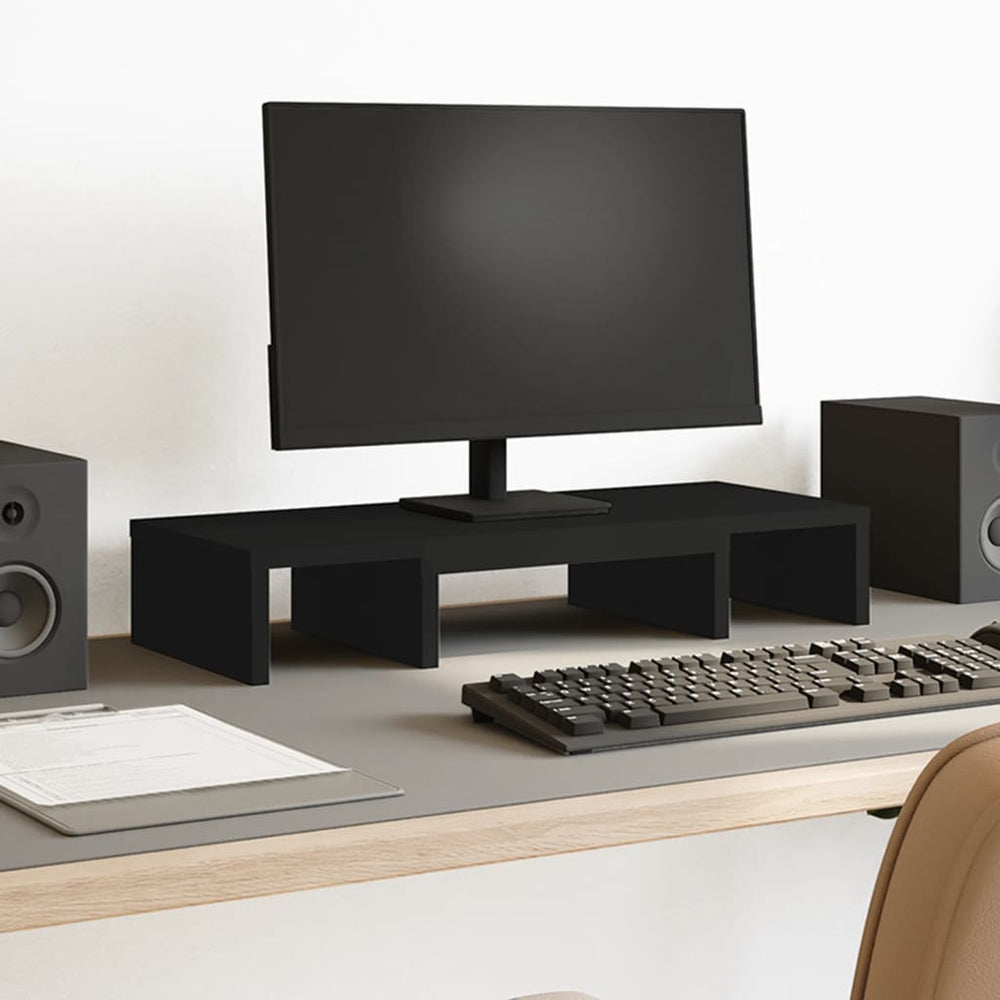 Verstellbarer Monitorständer Schwarz 60 cm