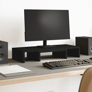 Verstellbarer Monitorständer Schwarz 60 cm