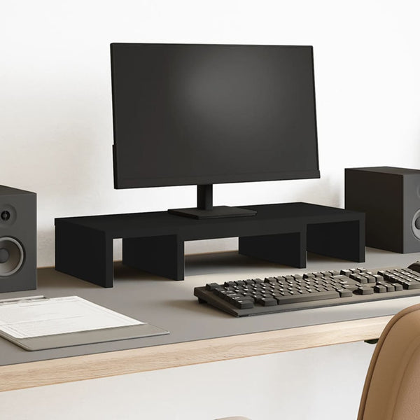 Verstellbarer Monitorständer Schwarz 60 cm