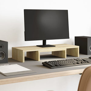 Verstellbarer Monitorständer Sonoma Eiche