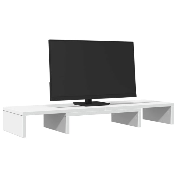 Verstellbarer Monitorständer Weiß