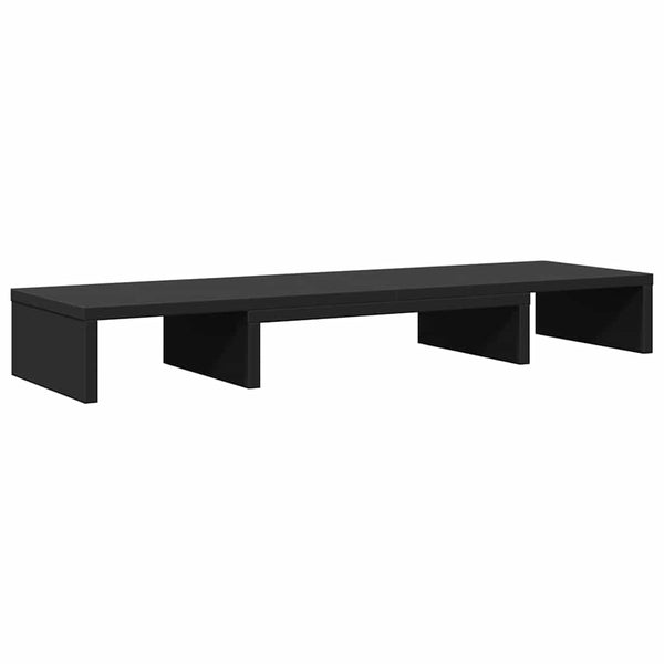 Verstellbarer Monitorständer Schwarz 80cm