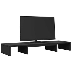 Verstellbarer Monitorständer Schwarz 80cm