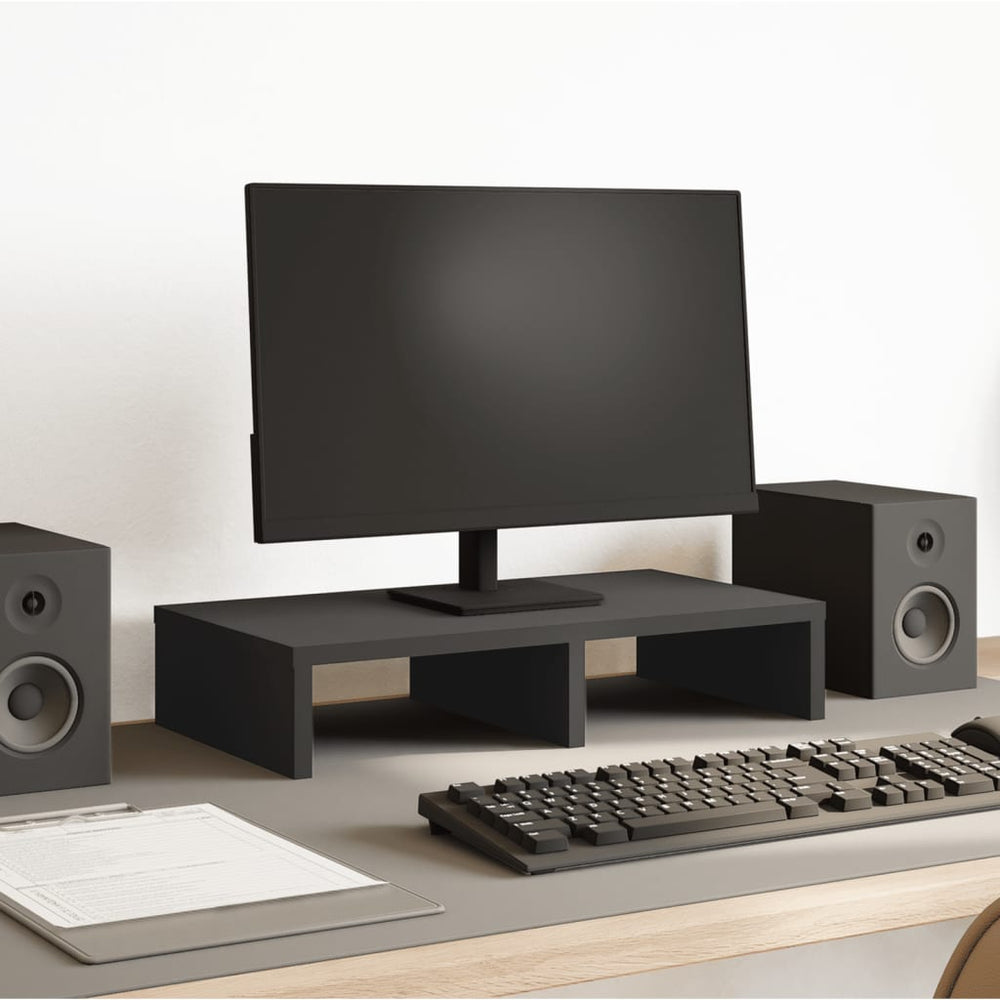 Monitorständer Schwarz 50x27 cm