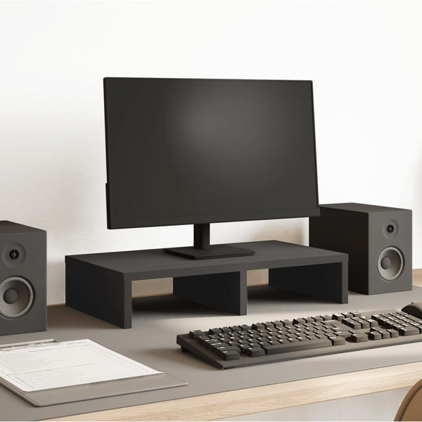 Monitorständer Schwarz 50x27 cm