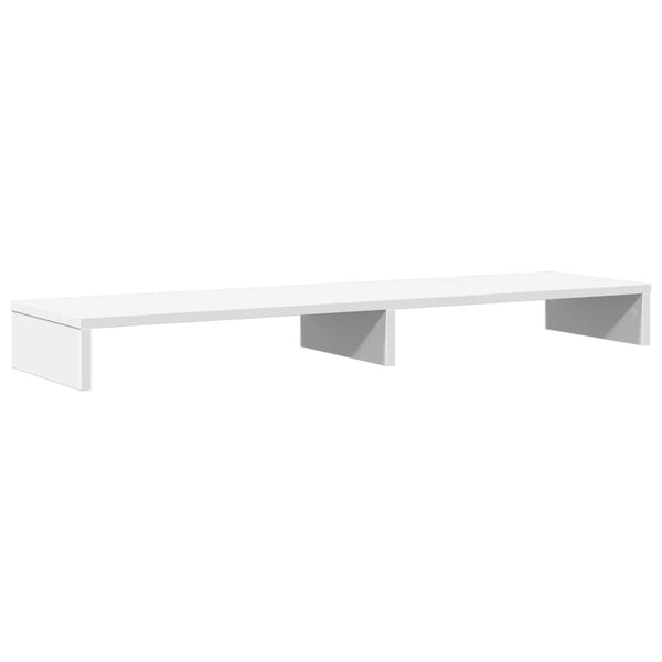 Monitorständer Weiß 100 cm