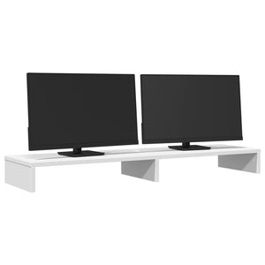 Monitorständer Weiß 100 cm